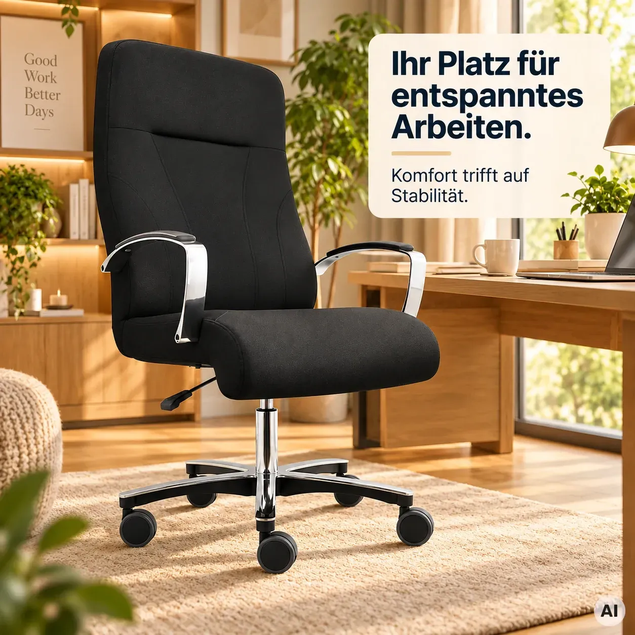 PETA Hochlehner - Ergonomischer XXL Chefsessel