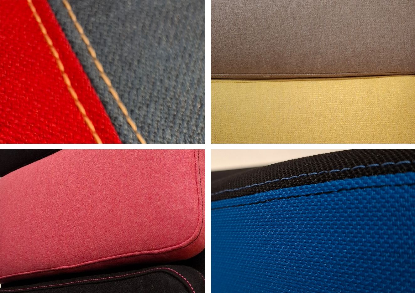 Bezugsstoffkombinationen für Ihren Bürostuhl nach Ihrem Geschmack