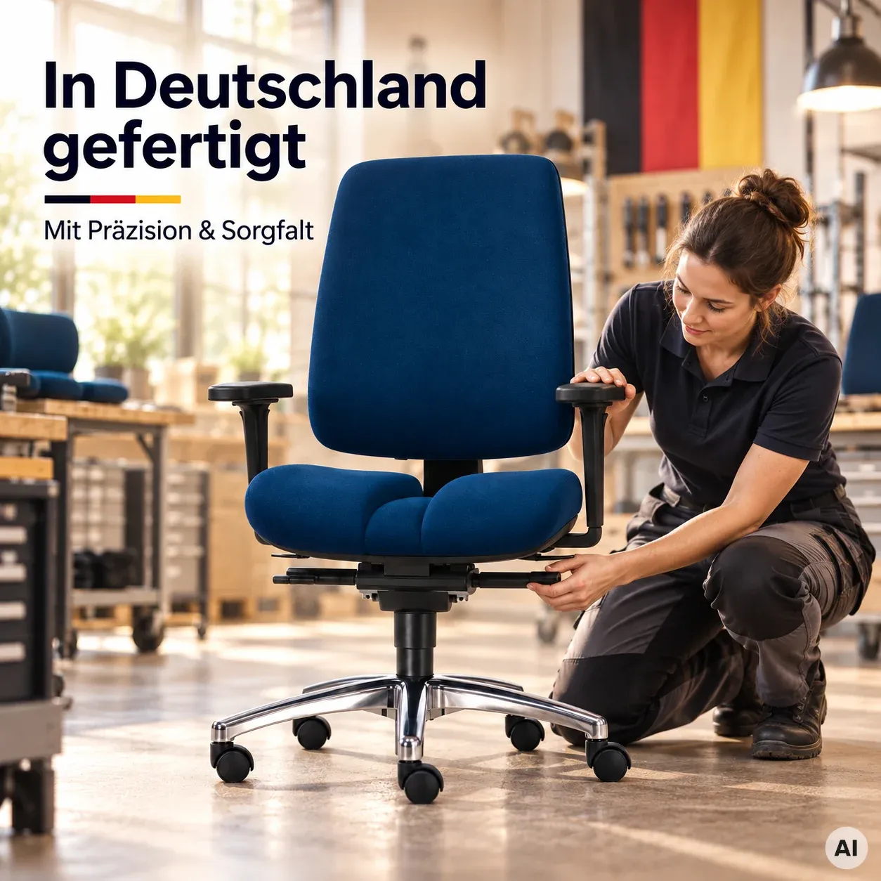 Mister ShapeUp M - Profi Bürostuhl für Männer